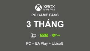 Tài khoản Xbox Game Pass PC + EA Play + Ubisoft - 3 tháng
