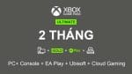 Tài khoản Xbox Game Pass Ultimate + Cloud Gaming + EA Play + Ubisoft + Console - 2 tháng