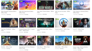 Gói 50 game AAA HOT các năm 2023 2022 2021